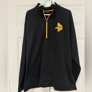 Nike Minnesota Vikings 1/4 Zip Pullover Size XXL